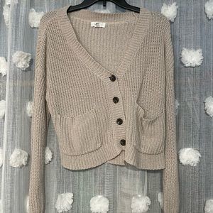 Tan Cardigan